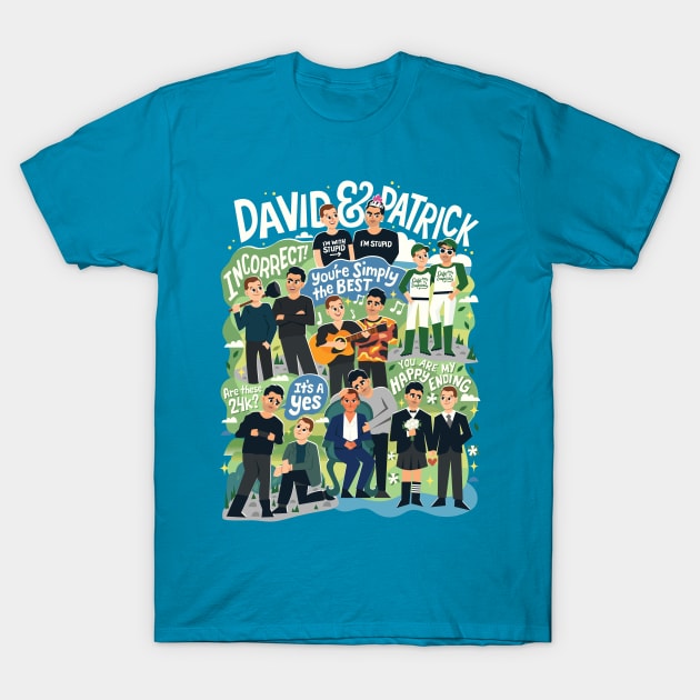 D&P Collage T-Shirt by risarodil